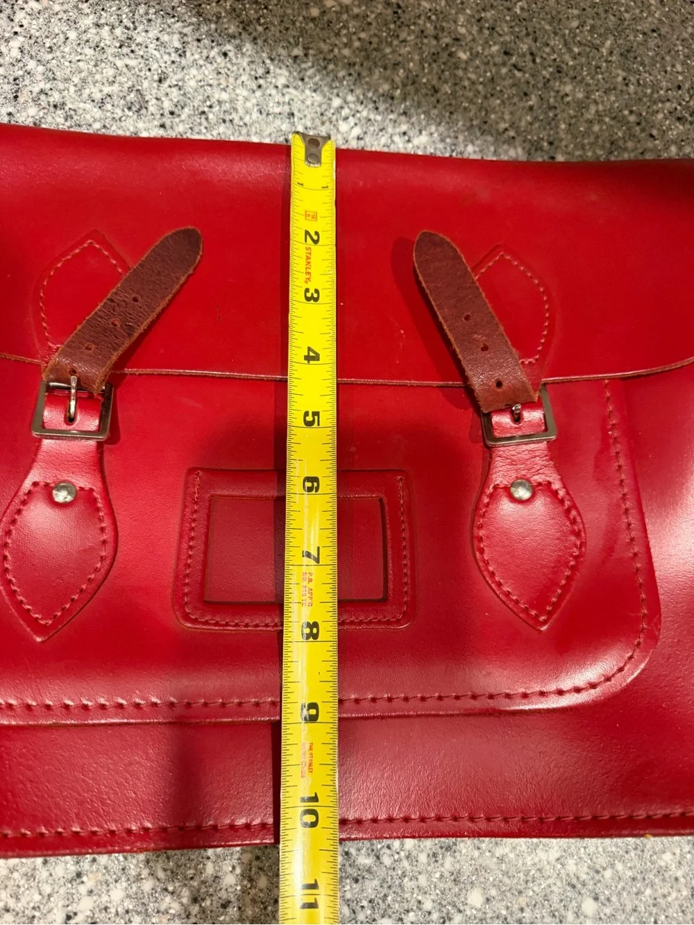 The Cambridge Satchel Company 13 inch Satchel in Red ( Missing Strap)